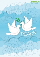 Motivationsposter Peace