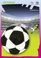 Motivationsposter Fußball Tina