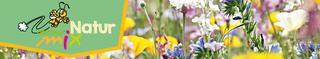 ORTOPAD® Mix Natur Logo und Blumenwiese