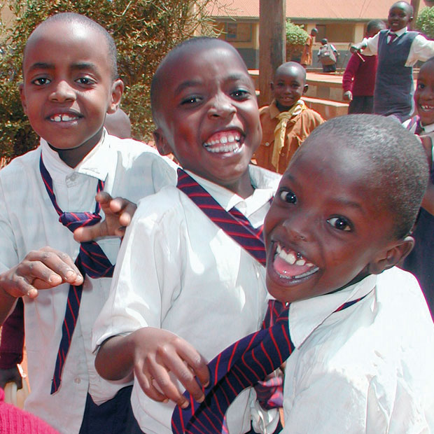 kenianische Schulkinder